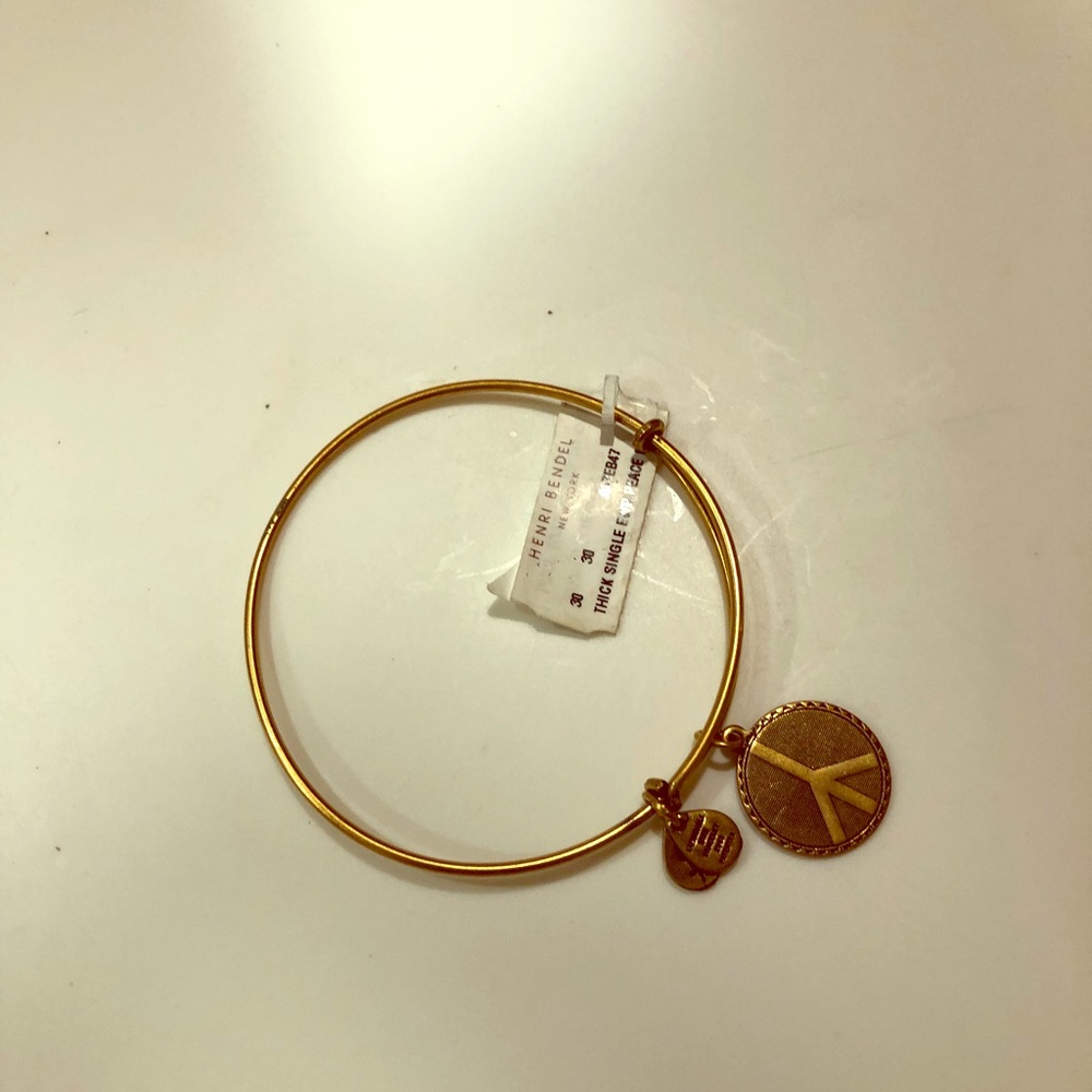 Henri Bendel gold charm bracelet